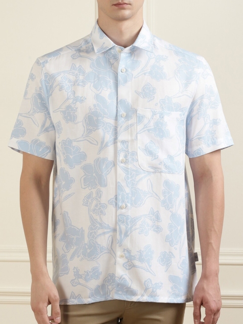 

Ted Baker Men Blue Floral Printed Casual Shirt