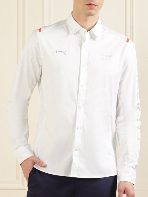 

HACKETT LONDON Men White Casual Shirt