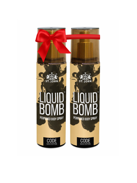 

St. John Set Of 2 Liquid Bomb Perfume Body Spray Code 300 ml, Multi