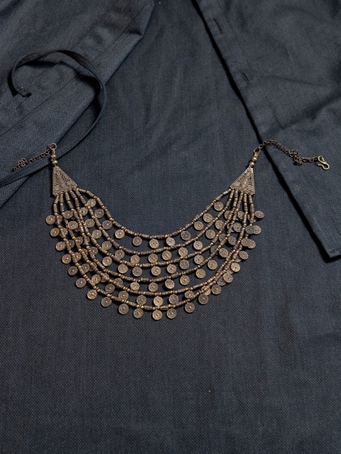 

creyons by mansi Gold-Toned Coin Necklace