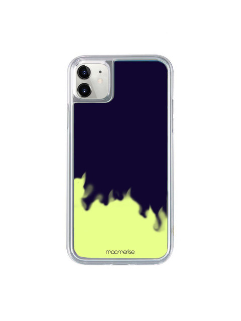 

macmerise Blue & Yellow Neon Sand iPhone 11 Back Case