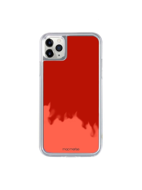 

macmerise Red Neon Sand iPhone 11 Pro Max Back Case
