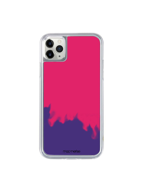 

macmerise Pink & Violet Neon Sand iPhone 11 Pro Back Case