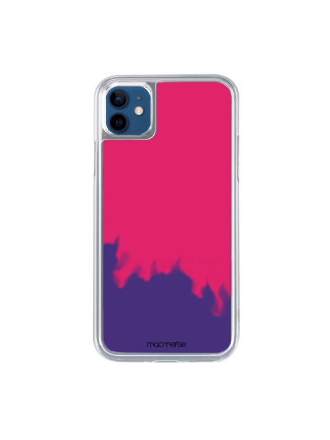 

macmerise Pink & Violet Neon Sand iPhone 12 Mini Back Case