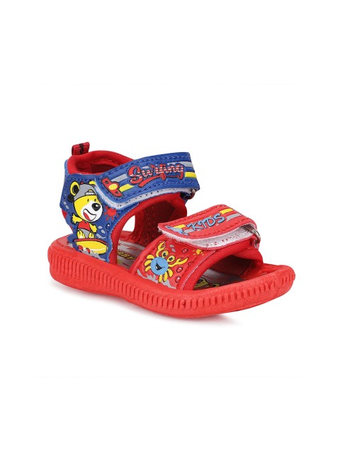 

NEOBABY Kids Red & Blue Sports Sandals