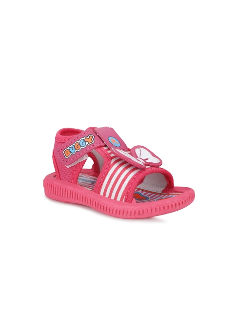 

NEOBABY Kids Pink & White Sports Sandals