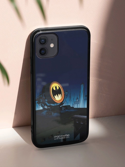 

macmerise Blue & Black Light Up Bat iPhone 12 Pro Back Case