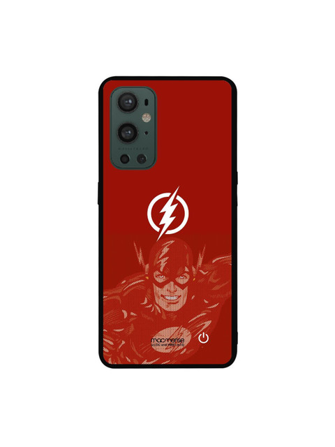 

macmerise Red & White Fierce Flash Attack OnePlus 9 Pro Back Case