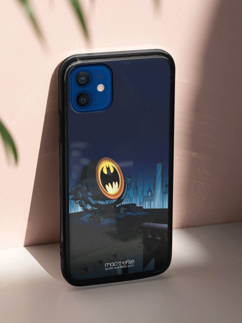 

macmerise Black & Yellow Light Up Bat iPhone 12 Mini Back Case