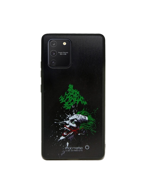 

macmerise Black & Green Sinister Joker Laugh Samsung S10 Lite Back Case