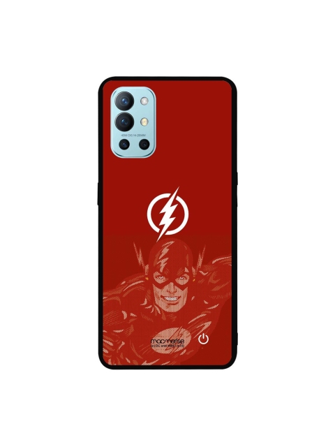 

macmerise Red & White Fierce Flash Attack OnePlus 9R Back Case