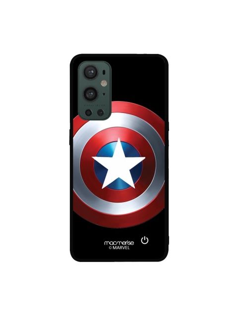 

macmerise Blue & Silver-Toned Classic Captains Shield OnePlus 9 Pro Phone Case, Red