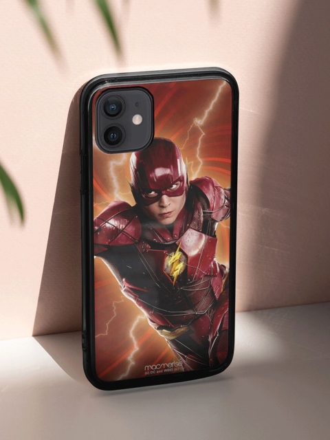 

macmerise Red & Yellow Lightspeed Flash iPhone 12 Phone Case
