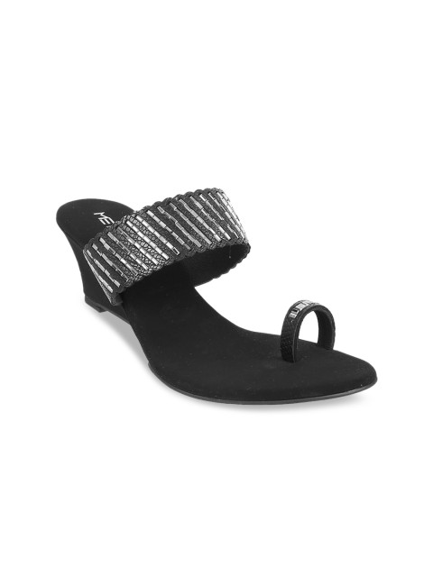

Metro Black Wedge Heels