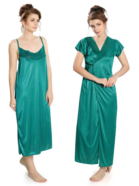 

Ever Loved Teal Nightdress