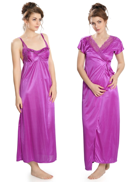 

Ever Loved Purple Nightdress