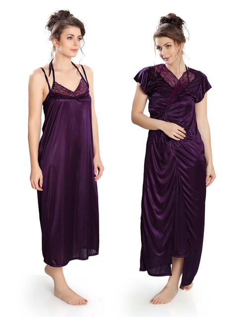 

Ever Loved Purple Nightdress
