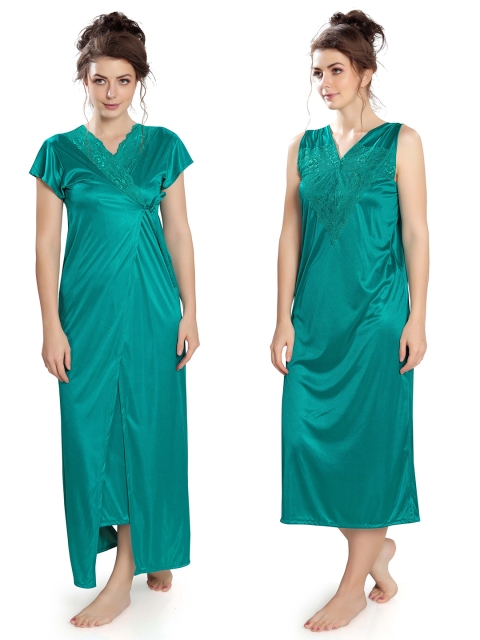 

Ever Loved Teal Nightdress