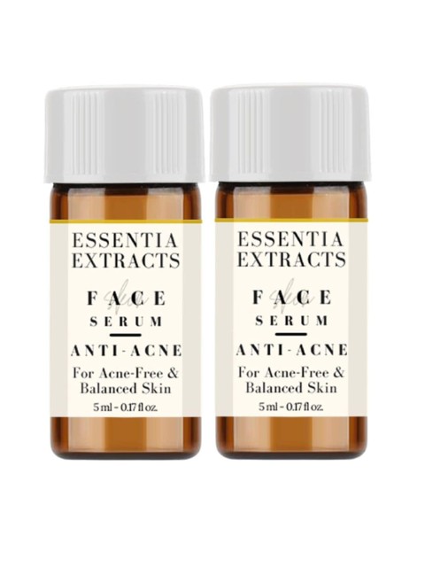 

ESSENTIA EXTRACTS Pack Of 2 Tea Tree Oil Anti Acne Face Serum, Yellow