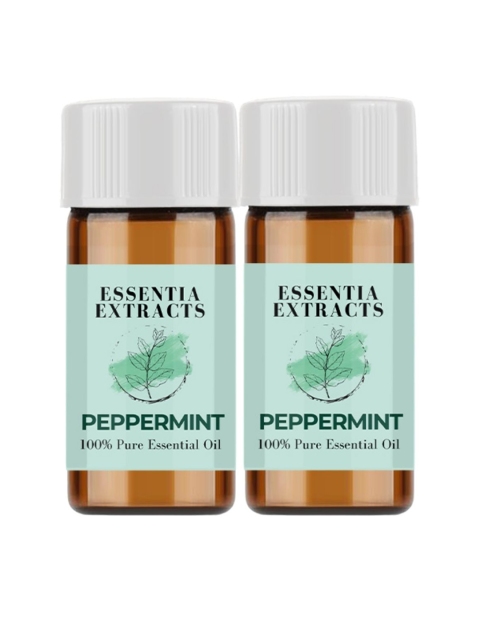 

ESSENTIA EXTRACTS Set of 2 Transparent Peppermint Aroma Oils