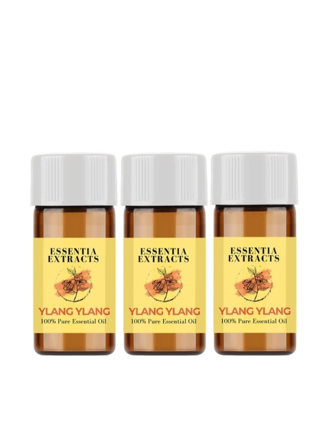 

ESSENTIA EXTRACTS Pack of 3 Ylang Ylang Essential Oil- 9ml, Transparent