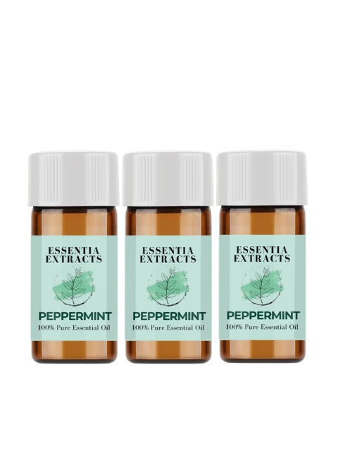 

ESSENTIA EXTRACTS Set Of 3 Peppermint Essential Oil, Transparent