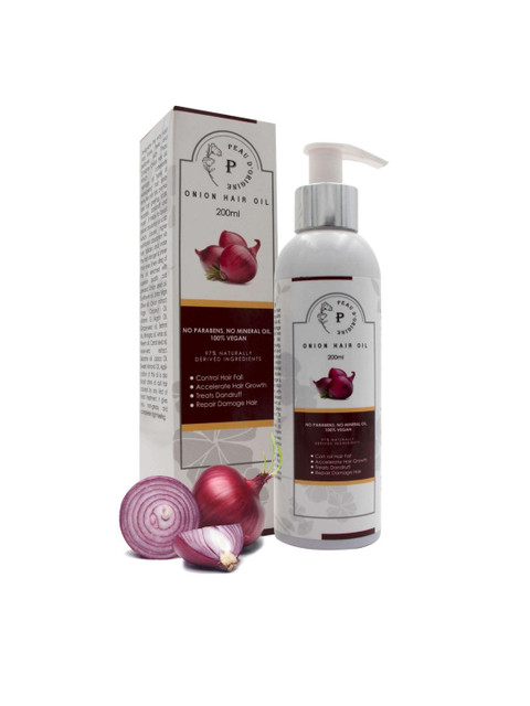 

Peau D'origine Onion Hair Oil for Hair-Fall & Dandruff Control - 200ml, White
