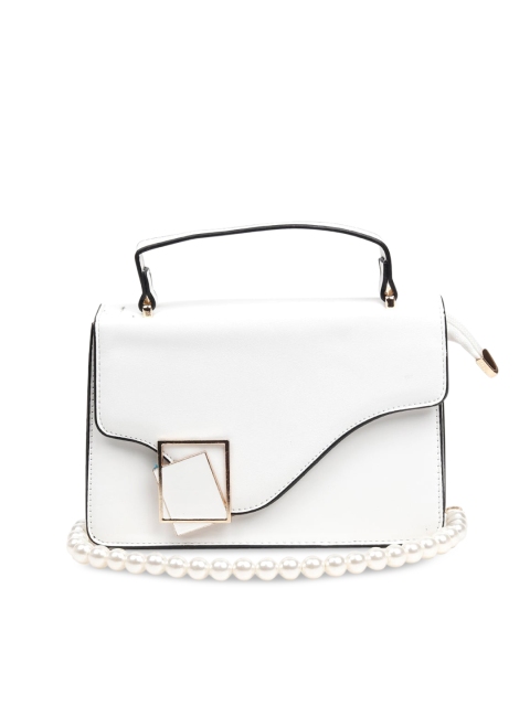 

ODETTE Women White Structured Satchel