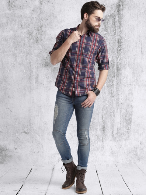

Roadster Men Blue Skinny Fit Stretchable Jeans