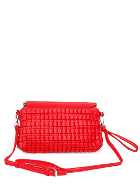 

ODETTE Red Structured Sling Bag