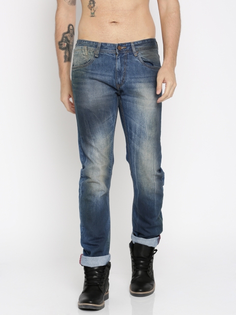 

Roadster Men Blue Slim Fit Mid-Rise Clean Look Jeans