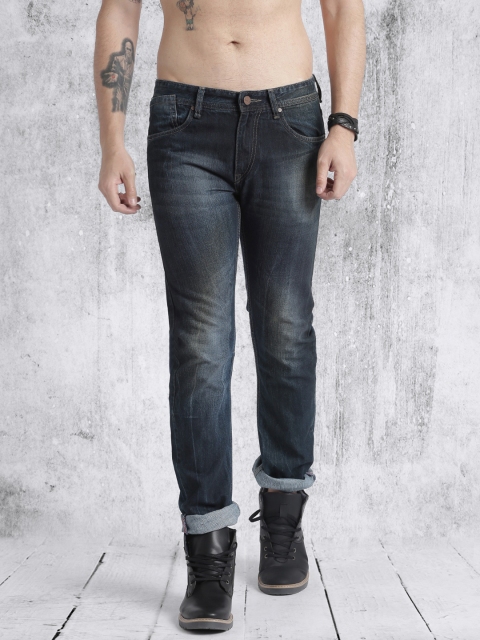 

Roadster Men Blue Slim Fit Mid-Rise Clean Look Jeans