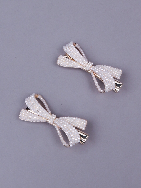 

ODETTE Women White Bobby Pins