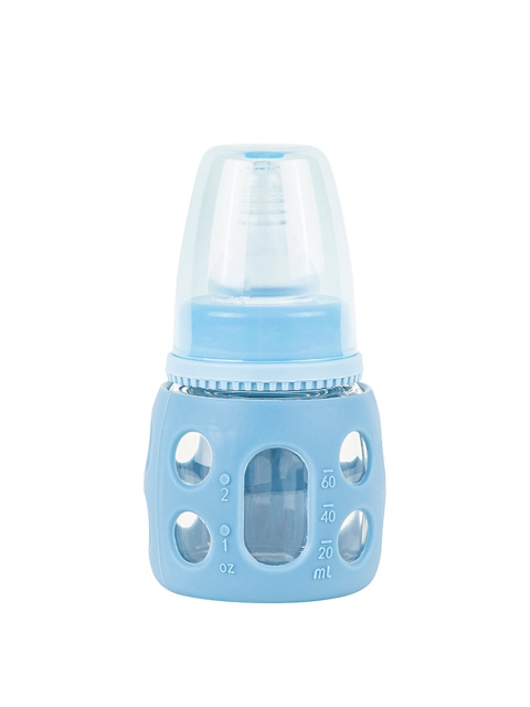 

Baby Moo Blue Glass Feeding Bottle 60 Ml
