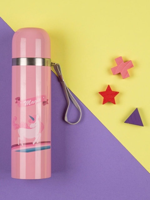 

Baby Moo Pink Whimsical Unicorn Flask 500Ml