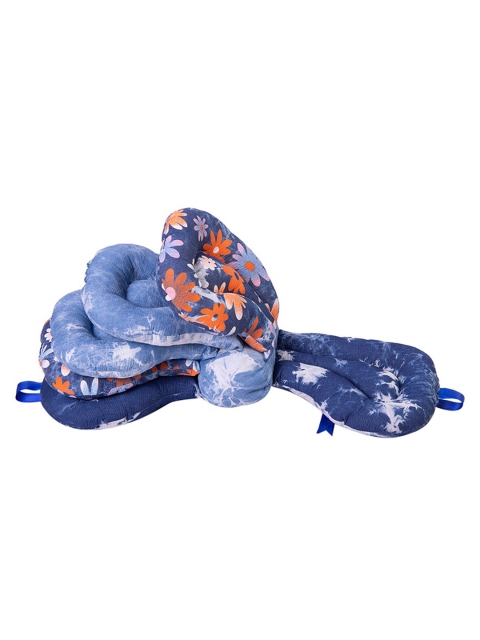 

Baby Moo Kids Blue Printed Feeding Pillow