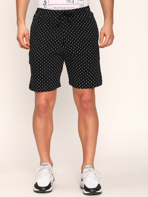 

V2 Value & Variety Men Black Printed Shorts