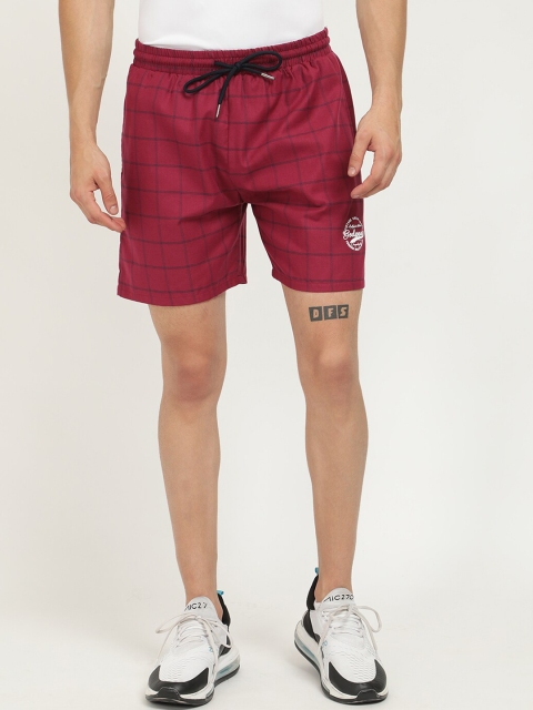 

V2 Value & Variety Men Maroon Sports Shorts