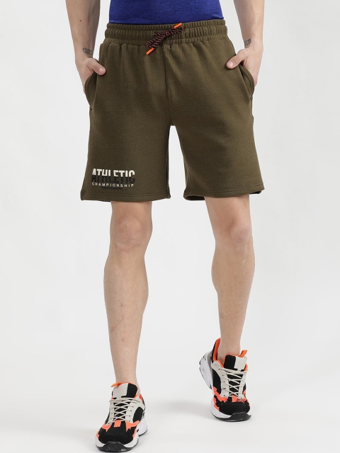 

V2 Value & Variety Men Green Sports Shorts