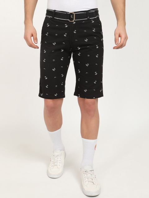 

V2 Value & Variety Men Black Conversational Printed Shorts