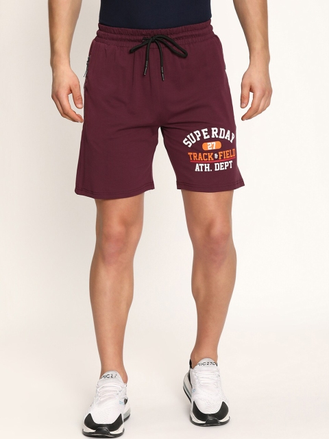 

V2 Value & Variety Men Purple Printed Shorts