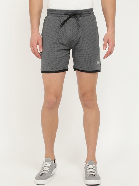 

V2 Value & Variety Men Grey Sports Shorts