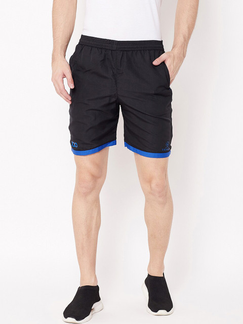 

V2 Value & Variety Men Black Sports Shorts