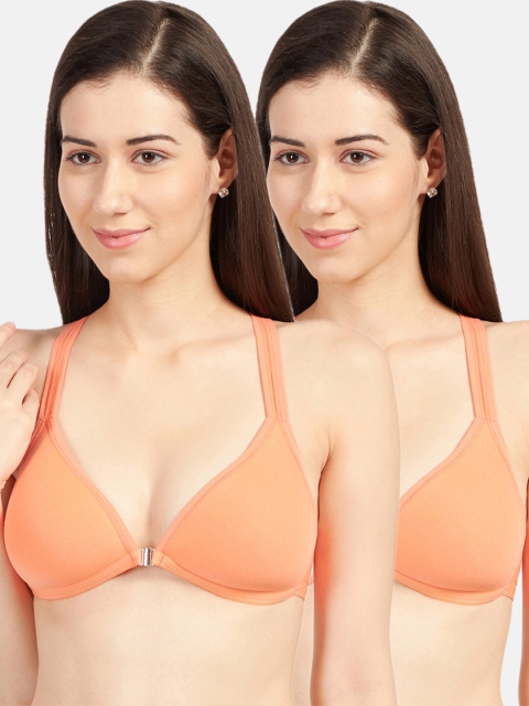 

Sonari Peach-Coloured Bra Heavily Padded