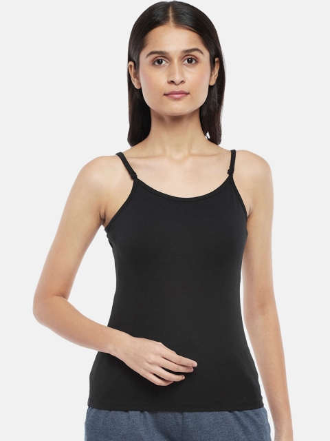 

Dreamz by Pantaloons Women Black Solid Camisole