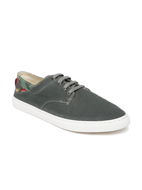 

Levis Men Charcoal Grey Sunset Sneakers