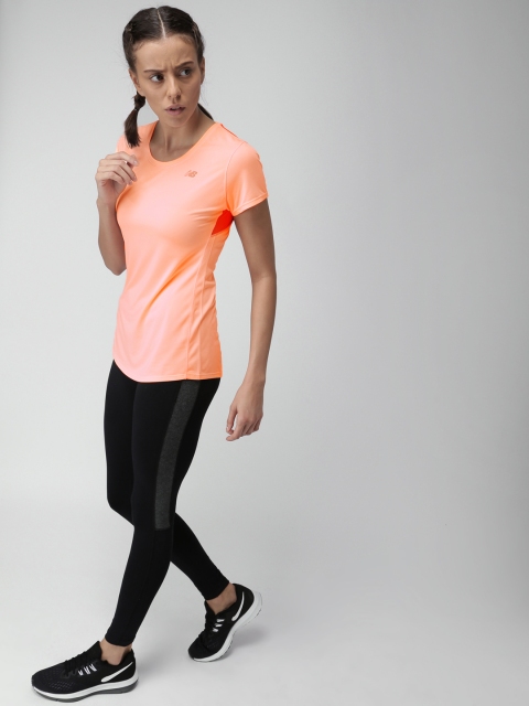 

New Balance Coral Peach T-shirt, Pink