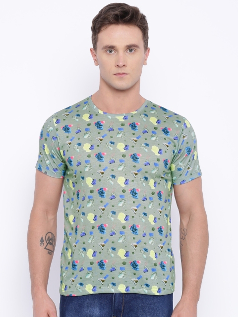 

Voi Jeans Grey Printed T-shirt