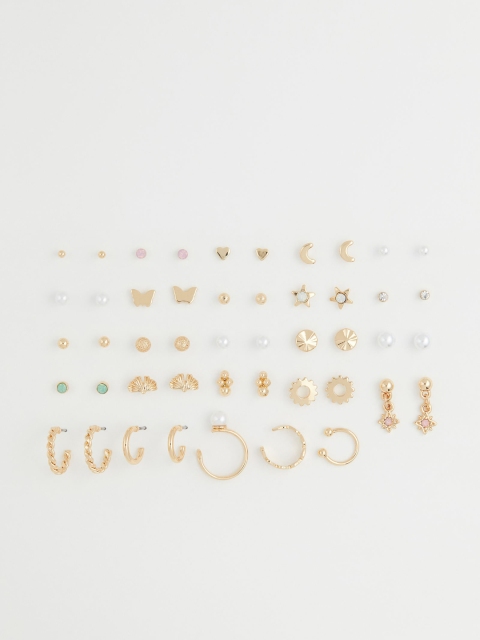 

H&M Set of 20 Gold-Toned Earrings