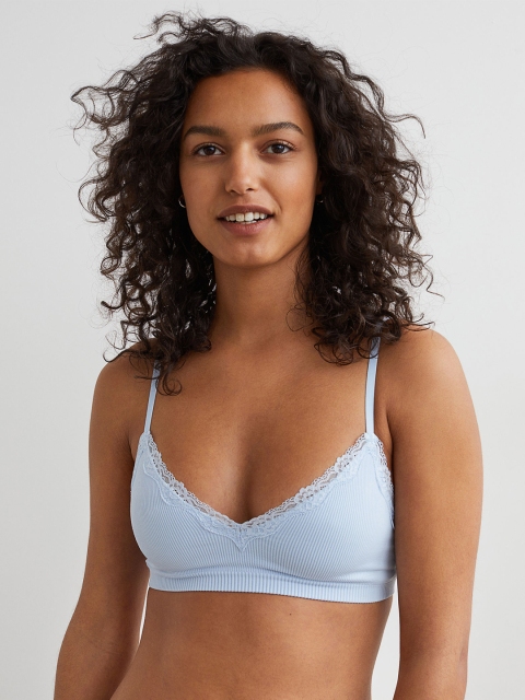 

H&M Blue Seamless Padded Bra